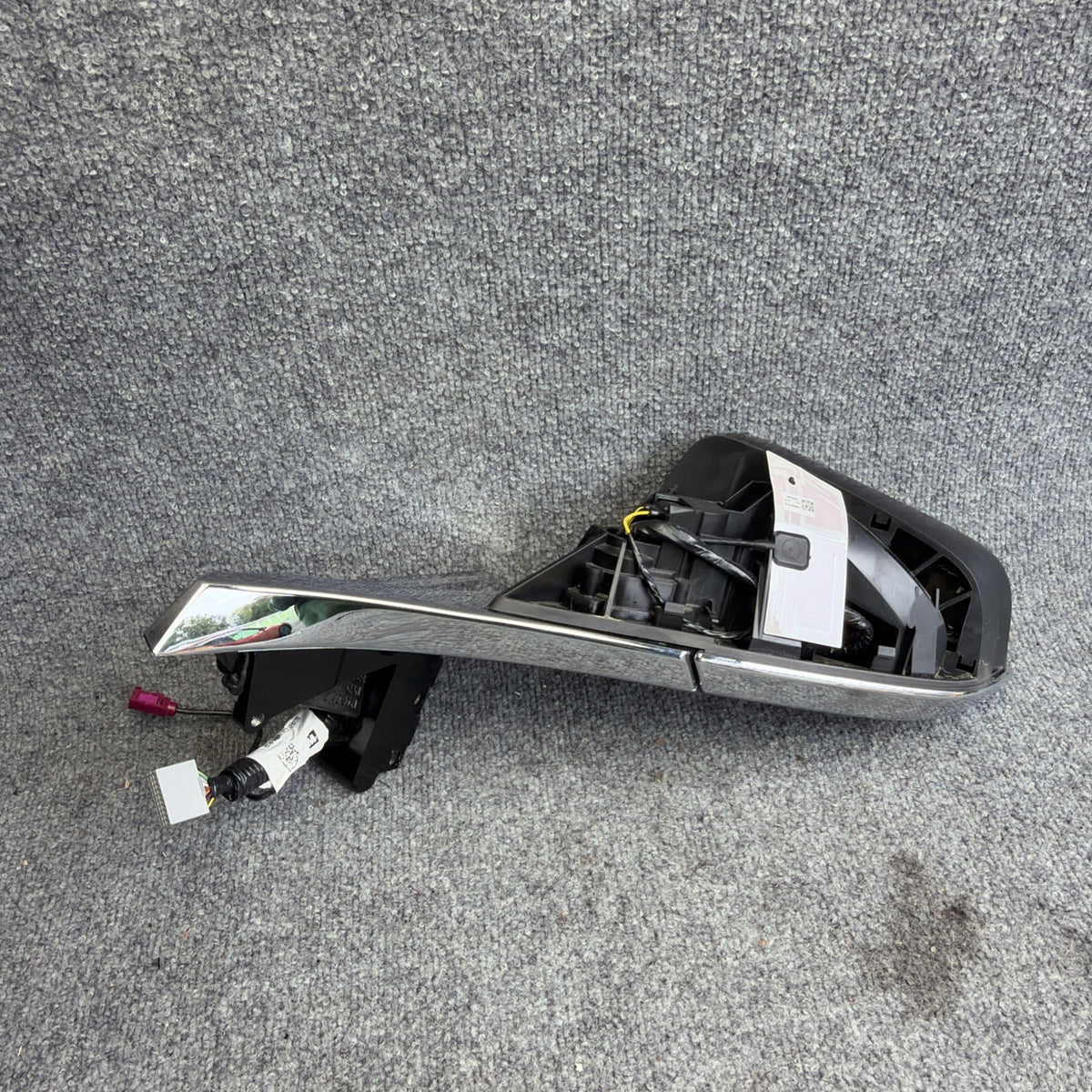 2012 - 2020 TESLA MODEL S LEFT DOOR MIRROR DRIVER SIDE CHROME 1041317-00-G Blue