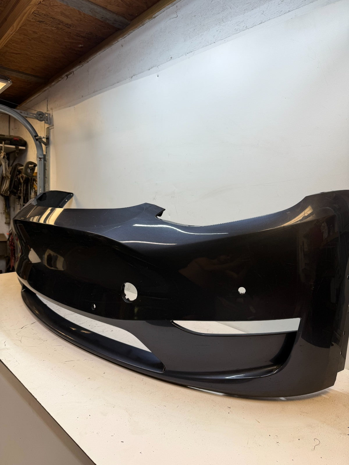 2020-2024 TESLA MODEL Y FRONT BUMPER COVER PANEL OEM 1493745-00-A