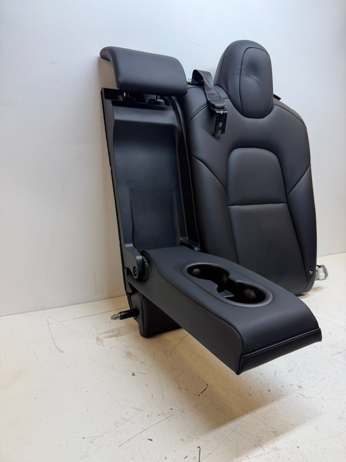 2017-2022 TESLA MODEL 3 REAR LEFT DRIVER UPPER SEAT CUSHION BLACK