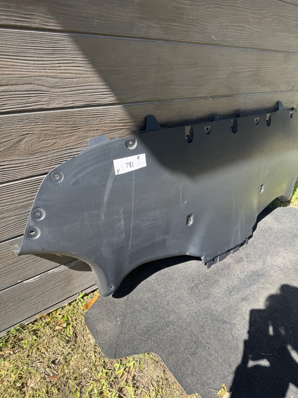 2020-2024 Tesla Model Y Rear Bumper Body Splash Shield Cover 1494007-00-B
