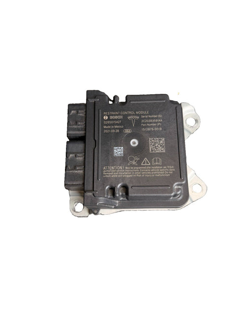 17-23 TESLA MODEL 3 Restraint SRS ECU Control Module  1512876-00-B