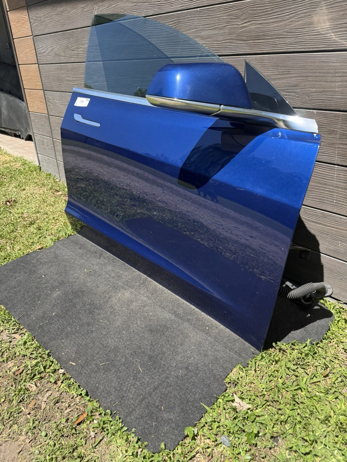 2018-2023 Tesla Model 3 Front Passenger Side Door Shell Panel Right Blue PPSB