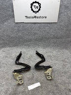 2020-2024 TESLA MODEL Y FRONT RIGHT & LEFT SIDE HOOD HINGE SET OEM, 1496268-00-C