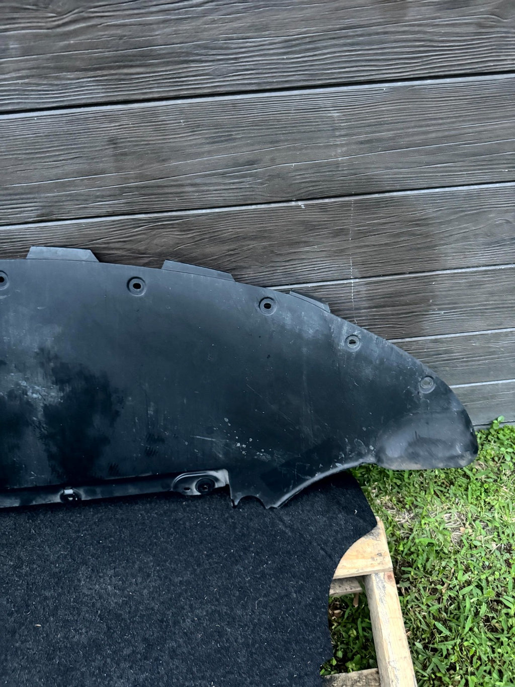 2017-2023 TESLA MODEL 3 FRONT BUMPER UNDERBODY LOWER BOARD COVER OEM, 108417400D