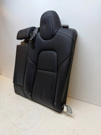 2017-2022 TESLA MODEL 3 REAR LEFT DRIVER UPPER SEAT CUSHION BLACK