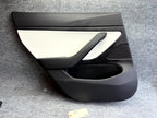 ♦️2017 - 2023 TESLA MODEL 3 REAR LEFT SIDE DOOR TRIM PANEL CARD OEM,1105095-00-E