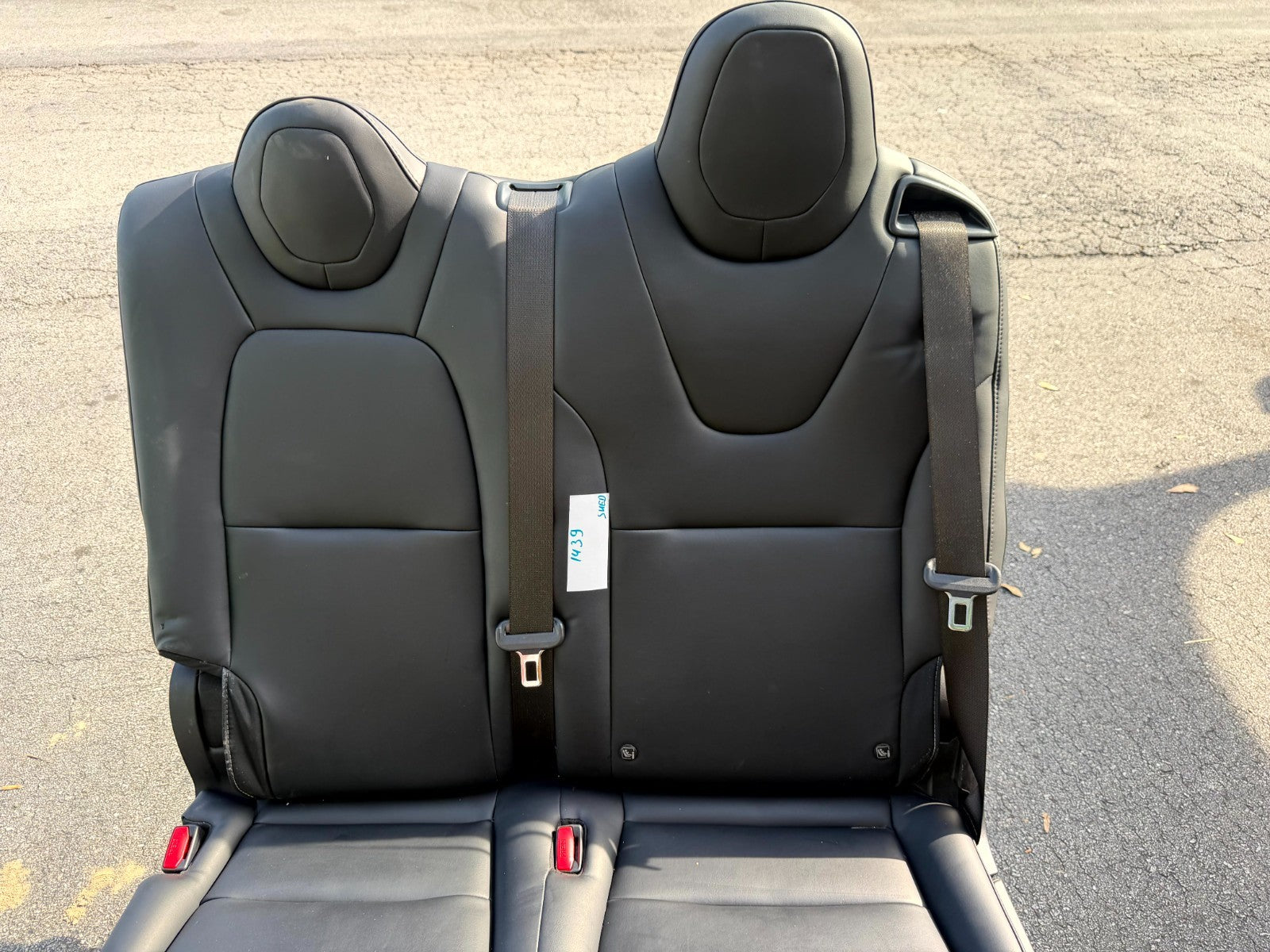 ♦️2016-2023 TESLA MODEL X 3 REAR LEFT SIDE FULL SEAT ASSEMBLY OEM, 1110251-00-C