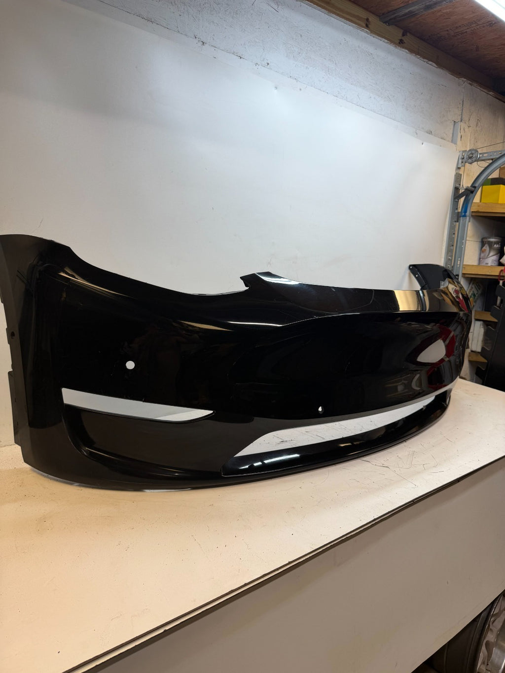 2020-2024 TESLA MODEL Y FRONT BUMPER COVER PANEL OEM 1493745-00-A
