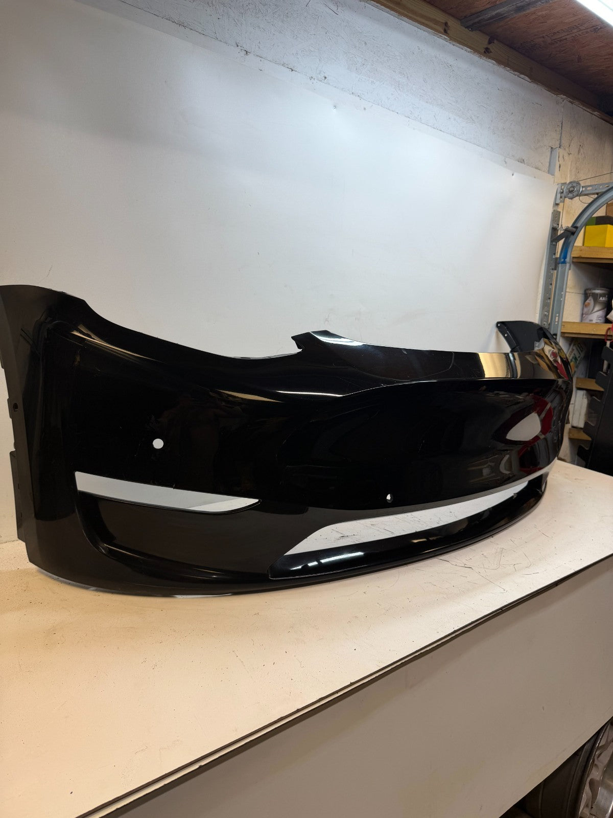 2020-2024 TESLA MODEL Y FRONT BUMPER COVER PANEL OEM 1493745-00-A