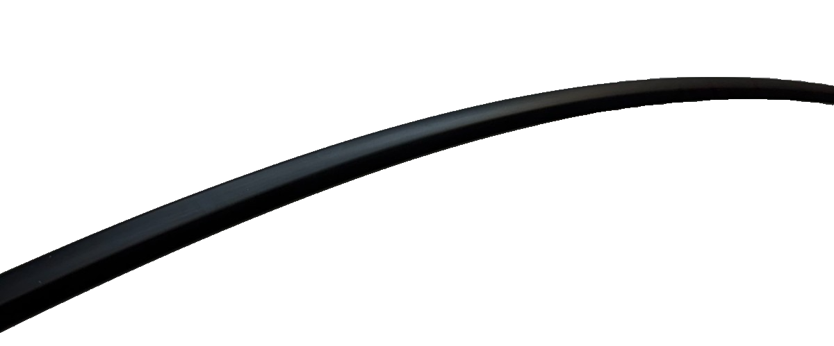 2021-2023 Tesla Model 3 Left Driver Upper Roof Black Molding Trim 1083519-01-D