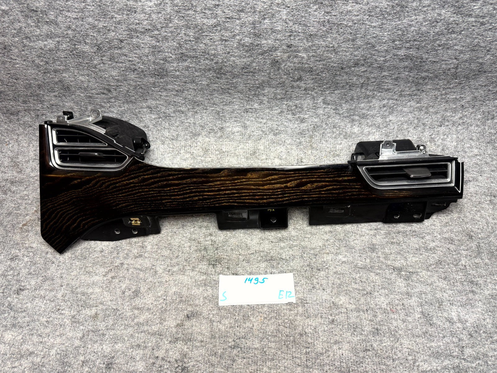 ♦️12-20 TESLA MODEL S FRONT RIGHT CENTER DASHBOARD AIR VENT GRILL OEM 100783400C