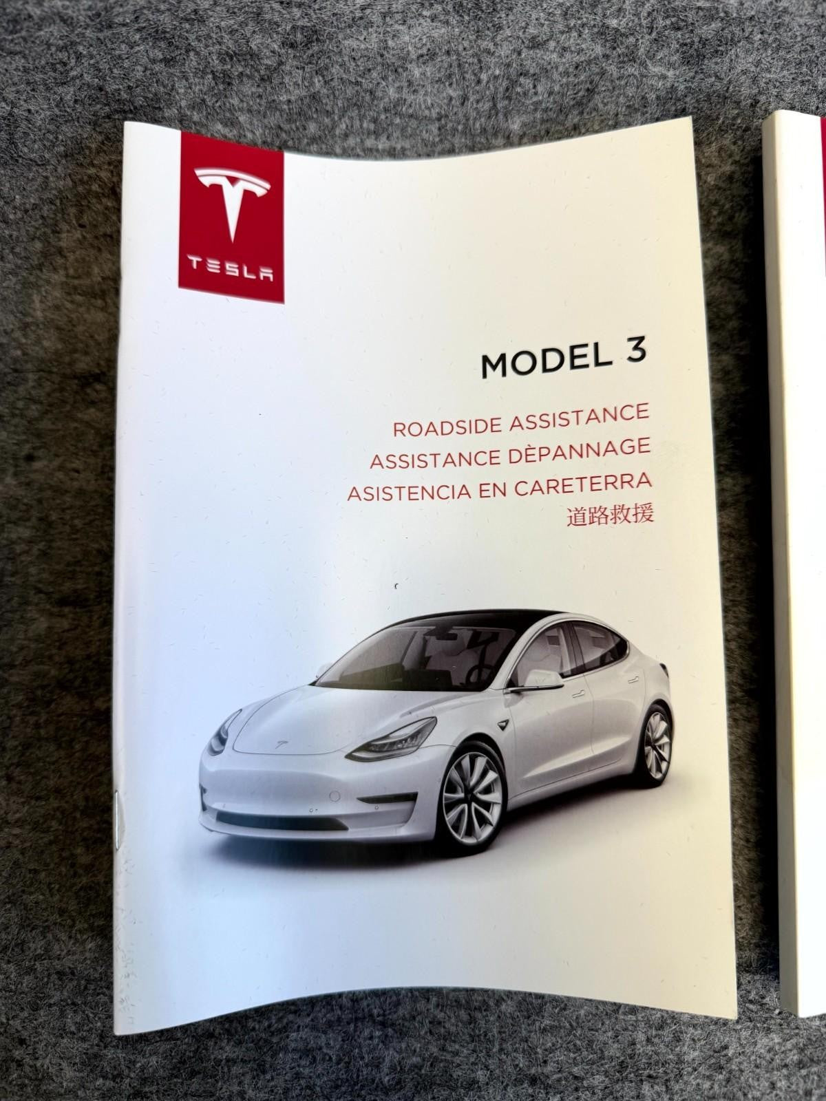 ♦️2017 - 2023 TESLA MODEL 3 OWNER'S MANUAL BOOK SET OEM
