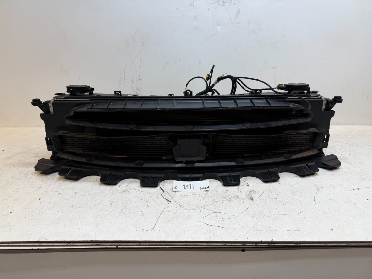 2012-2015 Tesla Model S Radiator Shutter Air Duct Center Intake Grille Assembly