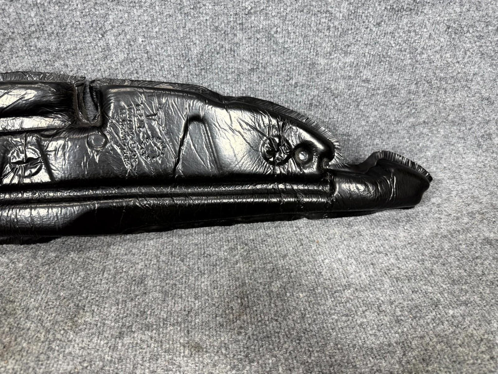 16-23 Tesla Model X Front Left Side Fender Rearward Insulator OEM, 1037731-00-B