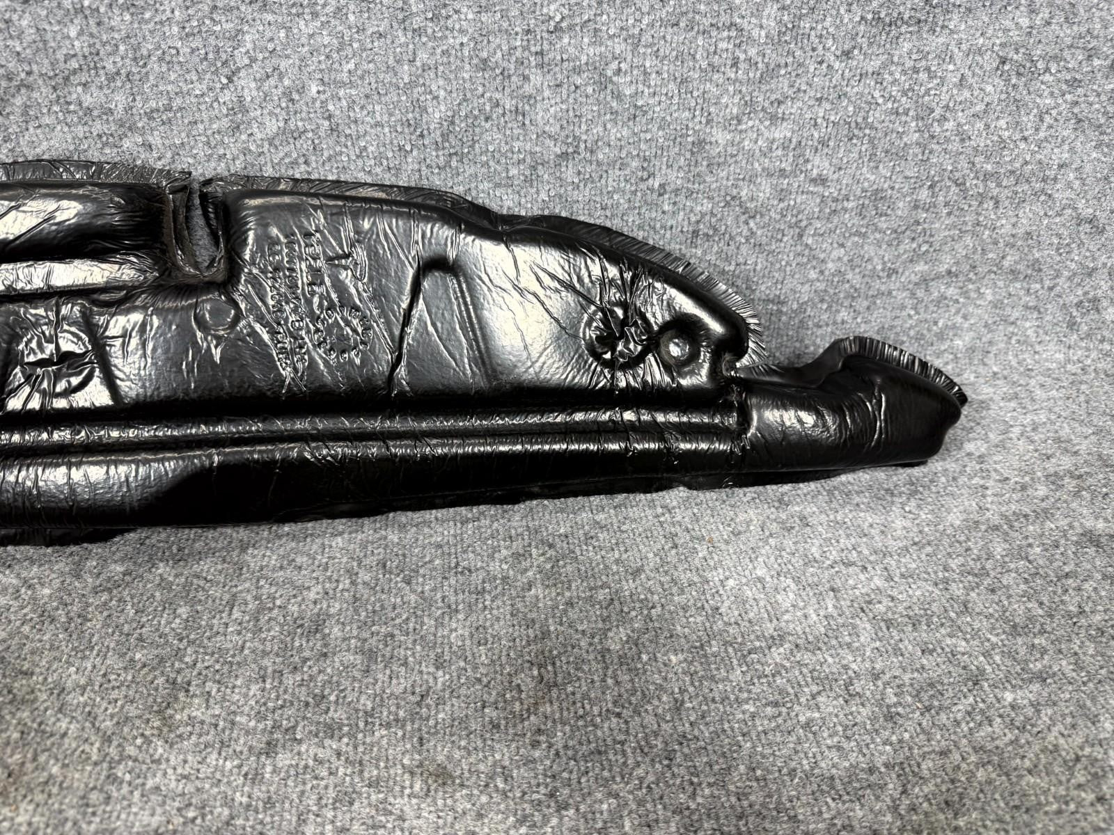 16-23 Tesla Model X Front Left Side Fender Rearward Insulator OEM, 1037731-00-B