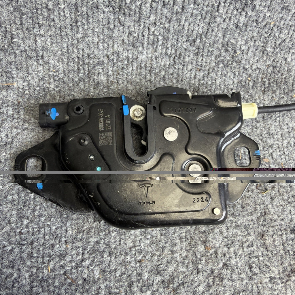 TESLA MODEL Y HOOD LATCH LOCK 2020 2021 2022 2023 2024 1500397-00-E OEM