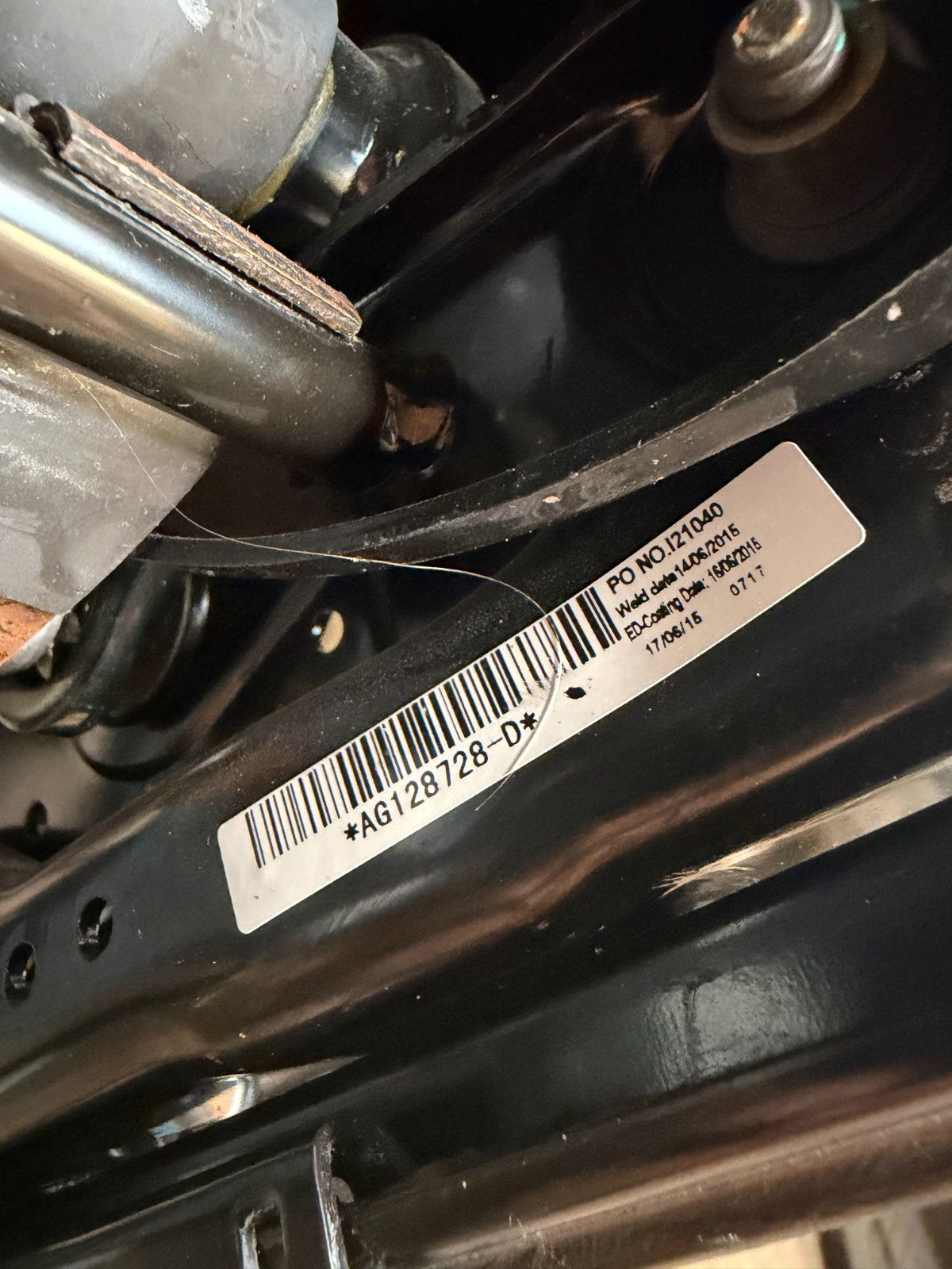 2017-2020 TESLA MODEL S FRONT RIGHT PASSENGER SEAT ASSEMBLY AG128728-D