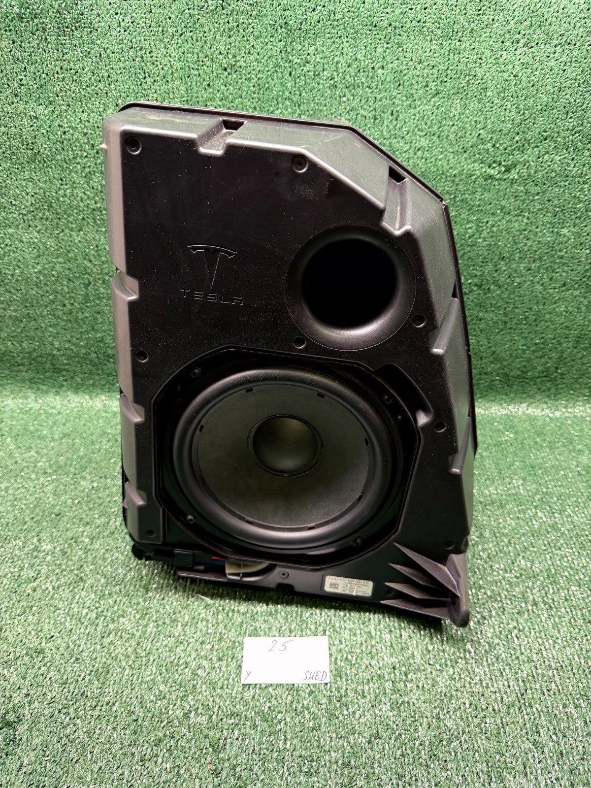 ♦️20-25 TESLA MODEL Y AUDIO SPEAKER SUBWOOFER ASSEMBLY OEM, 1507154-00-D