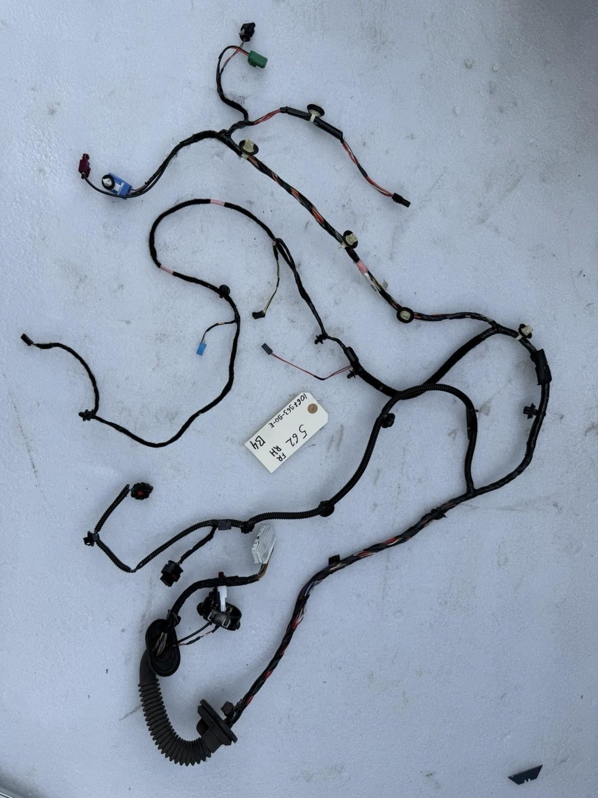 ♦️17-20 TESLA MODEL 3 FRONT RIGHT DOOR WIRING HARNESS CABLE WIRE OEM,106796390E