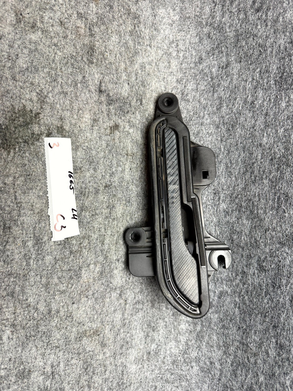 ♦️17 - 23 TESLA MODEL 3 FRONT / REAR LEFT EXTERIOR DOOR HANDLE OEM, 1081831-00-J