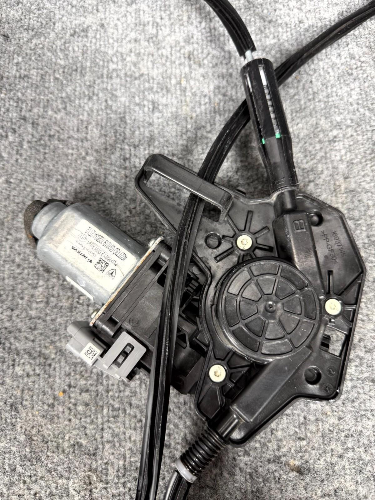 2016-2020 Tesla Model X Front Left Side Window Motor Regulator OEM, 1028818-00-F