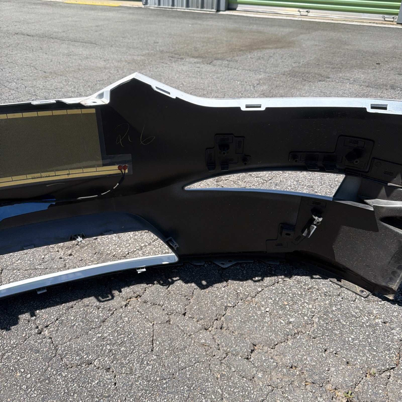2021-2025 Tesla Model X Front Bumper Cover White WITHOUT Sensor 1588184-S0-B