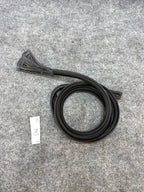 2020-2024 TESLA MODEL Y FRONT LEFT SIDE BODY HEADER RUBBER SEAL OEM,1497677-00-C
