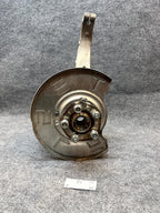 2020-2024 TESLA MODEL Y FRONT LEFT SPINDLE KNUCKLE HUB & SHIELD OEM,1188311-00-E