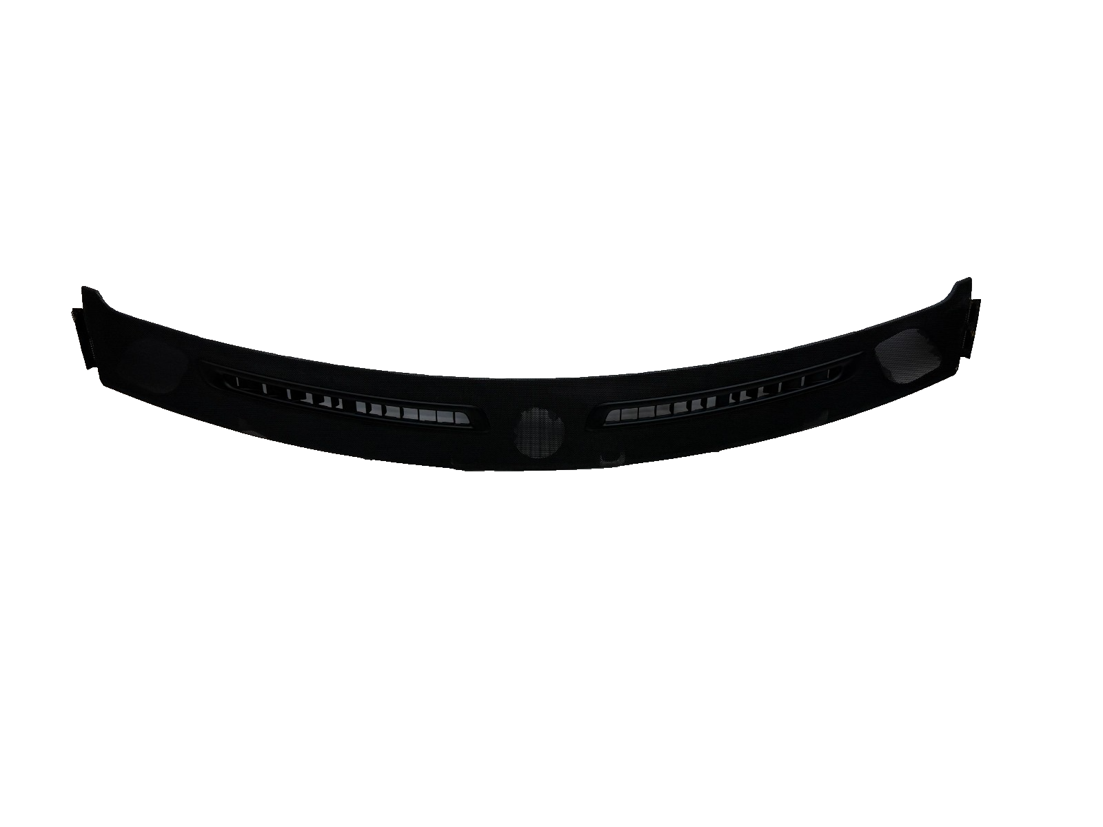 12-20 Tesla Model S Front Windshield Dash Defroster Cowl Vent Trim Panel