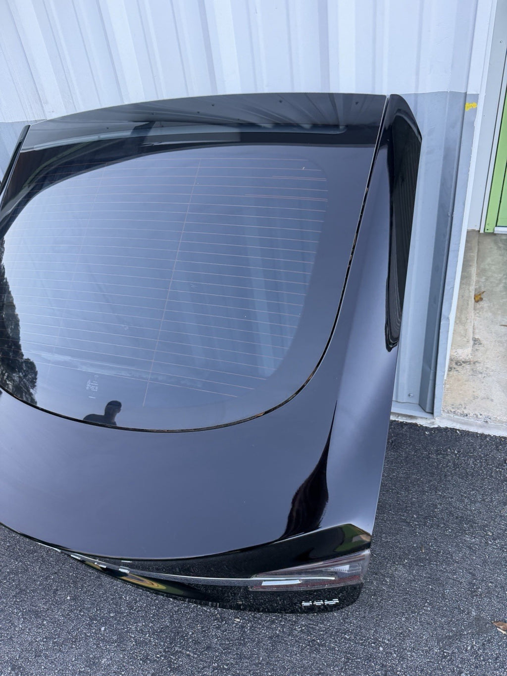 ♦️ 2016-2020 Model S Liftgate Trunk Lid Tailgate Hatch Shell Black w/ Glass