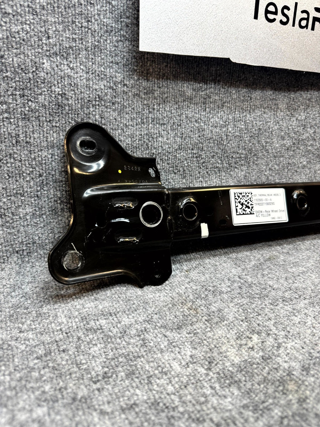 17 - 23 TESLA MODEL 3 FRONT SHOCK TOWER BRACE SUPPORT STRUT BAR OEM 1103565-00-A
