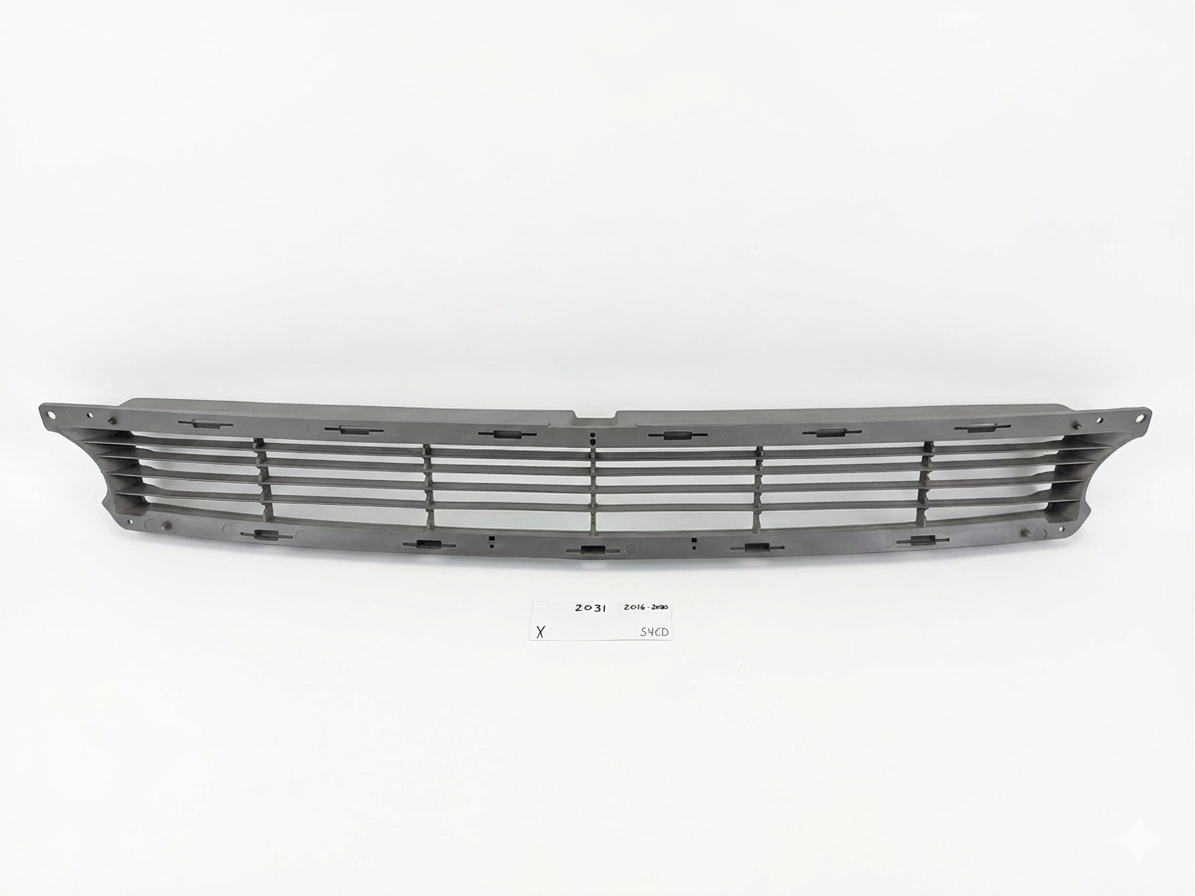 2016-2020 Tesla Model X Front Bumper Lower Mesh Grille Assembly 1047734-00-F
