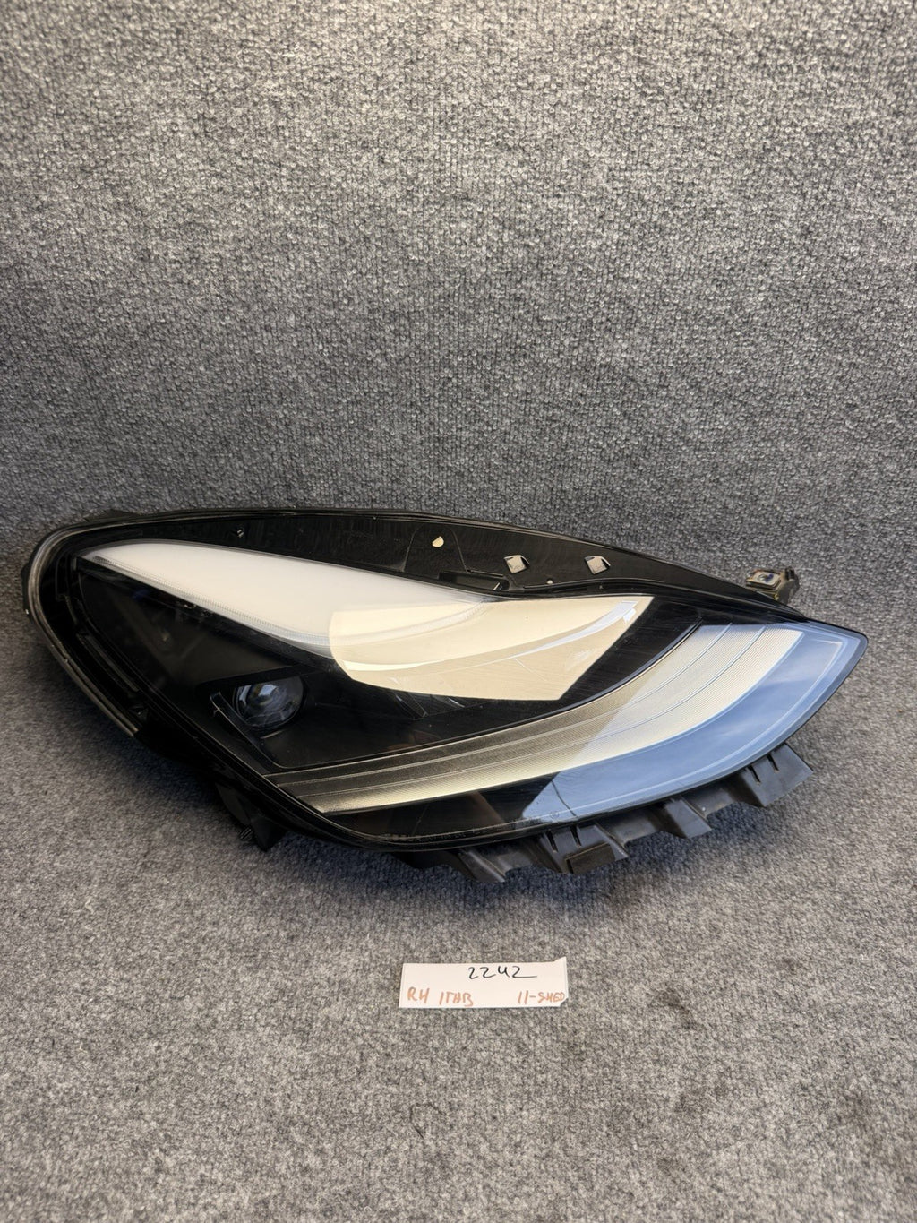 2021 - 2023 Tesla Model 3 Y Matrix LED Headlight "E" Passenger Right RH OEM