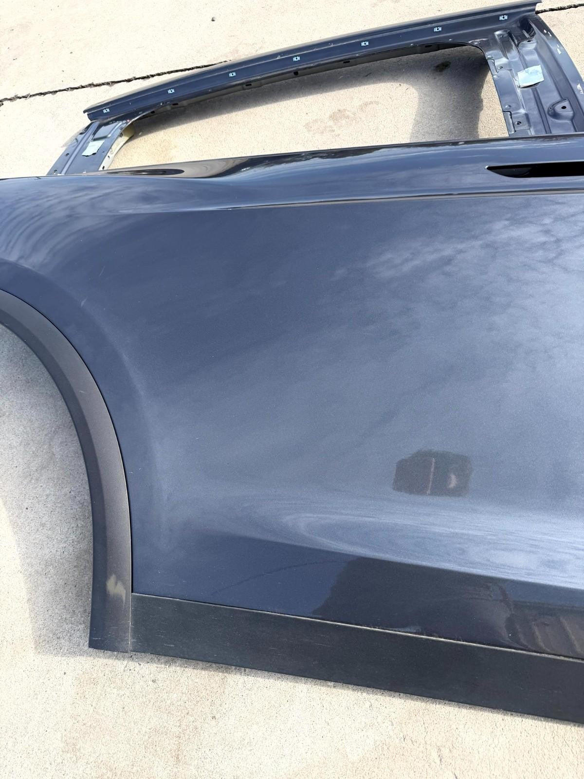 2016-2020 Tesla Model X Rear Right Side Falcon Door Shell Panel OEM, 1028791-00I