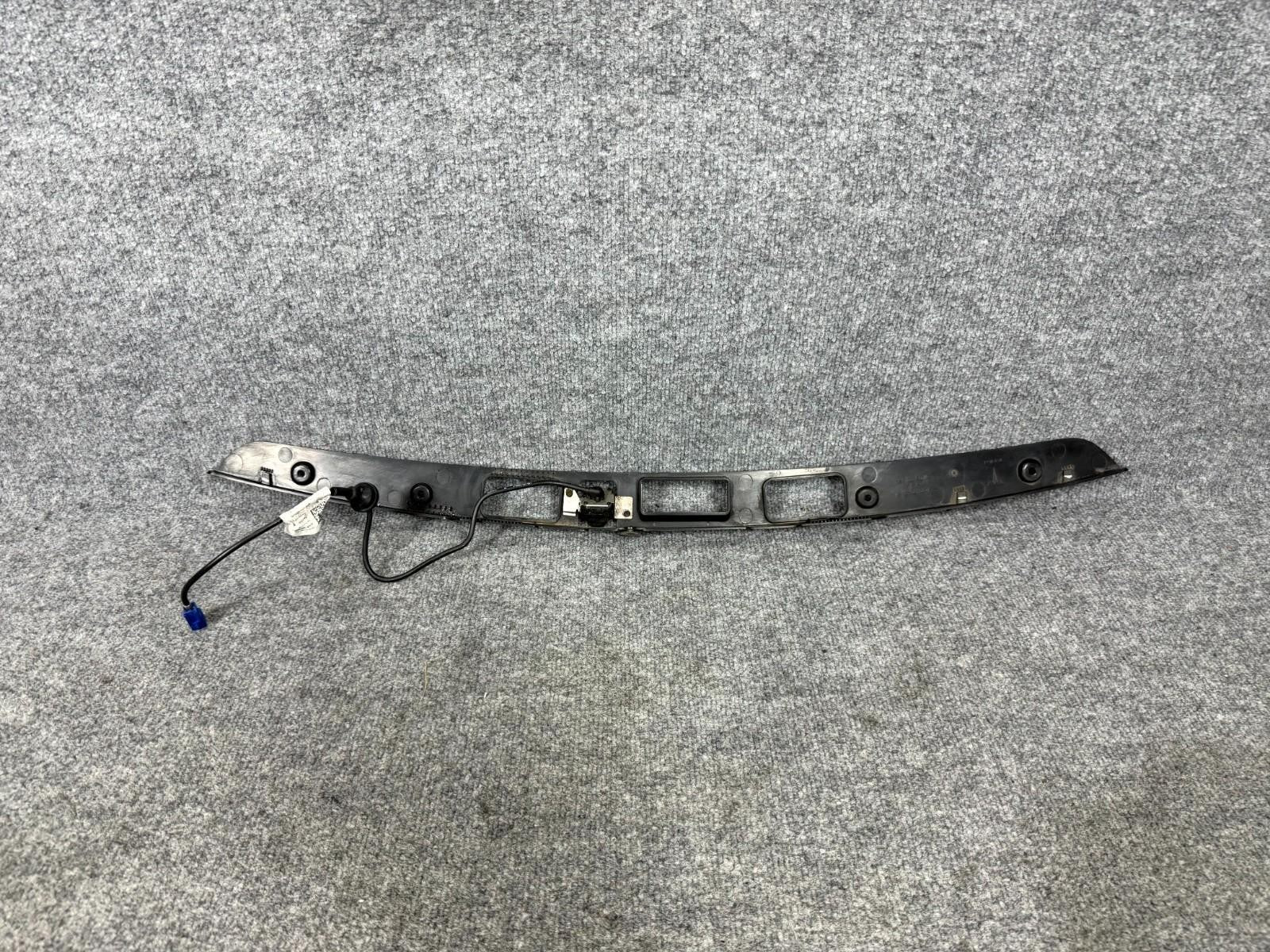 2016-2020 Tesla Model X Rear Trunk Lid Liftgate Applique Trim OEM, 1035370-00-E