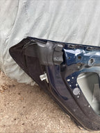 ♦️ 12-16 TESLA MODEL S REAR LEFT DRIVER SIDE DOOR SHELL PANEL OEM, 6006394 E0 H