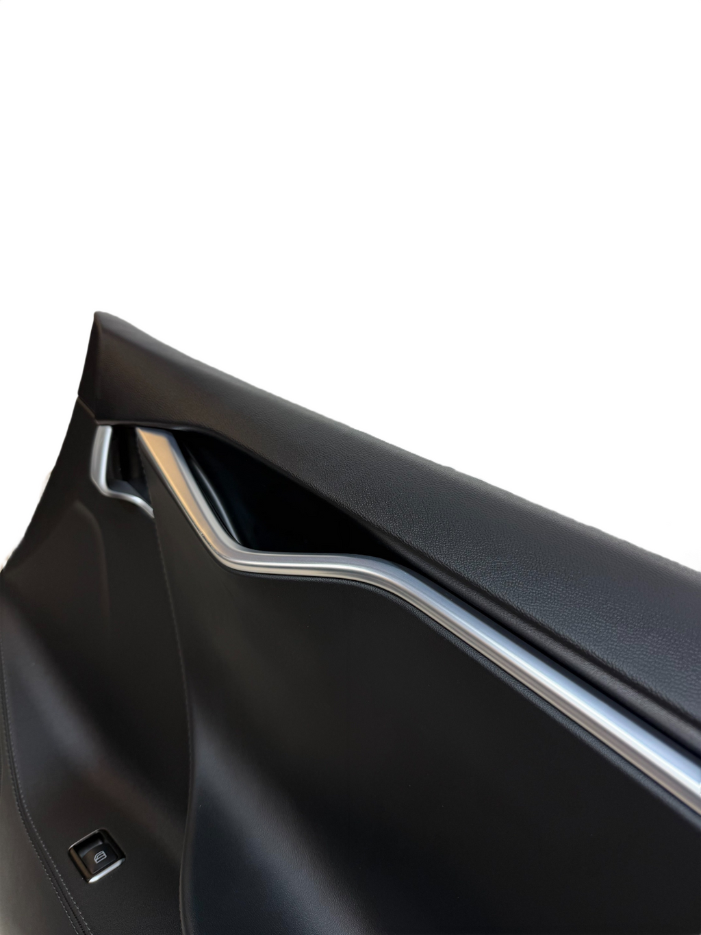 12-20 Tesla Model S Front Right Side Interior Door Panel Trim Cover 1007936-08-L