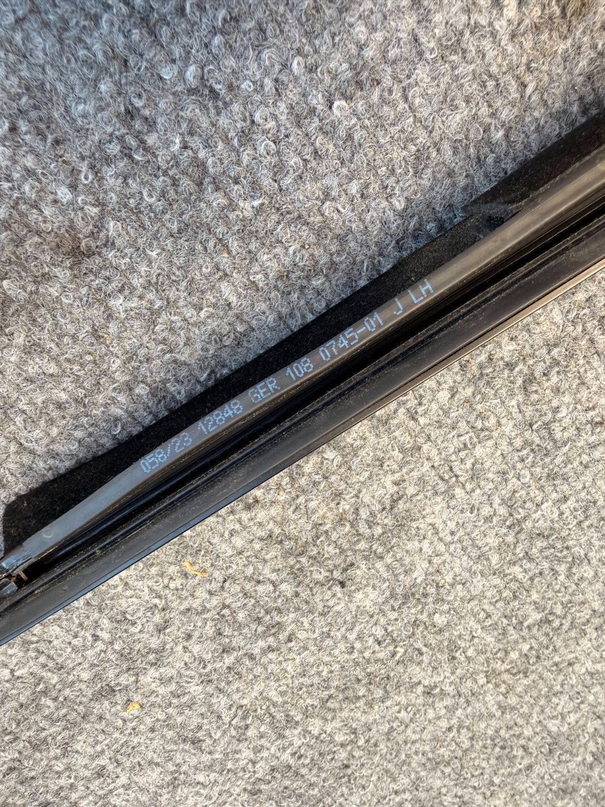 2020-2024 Tesla Model Y Rear Left Door Window Strip 1080745-01-J