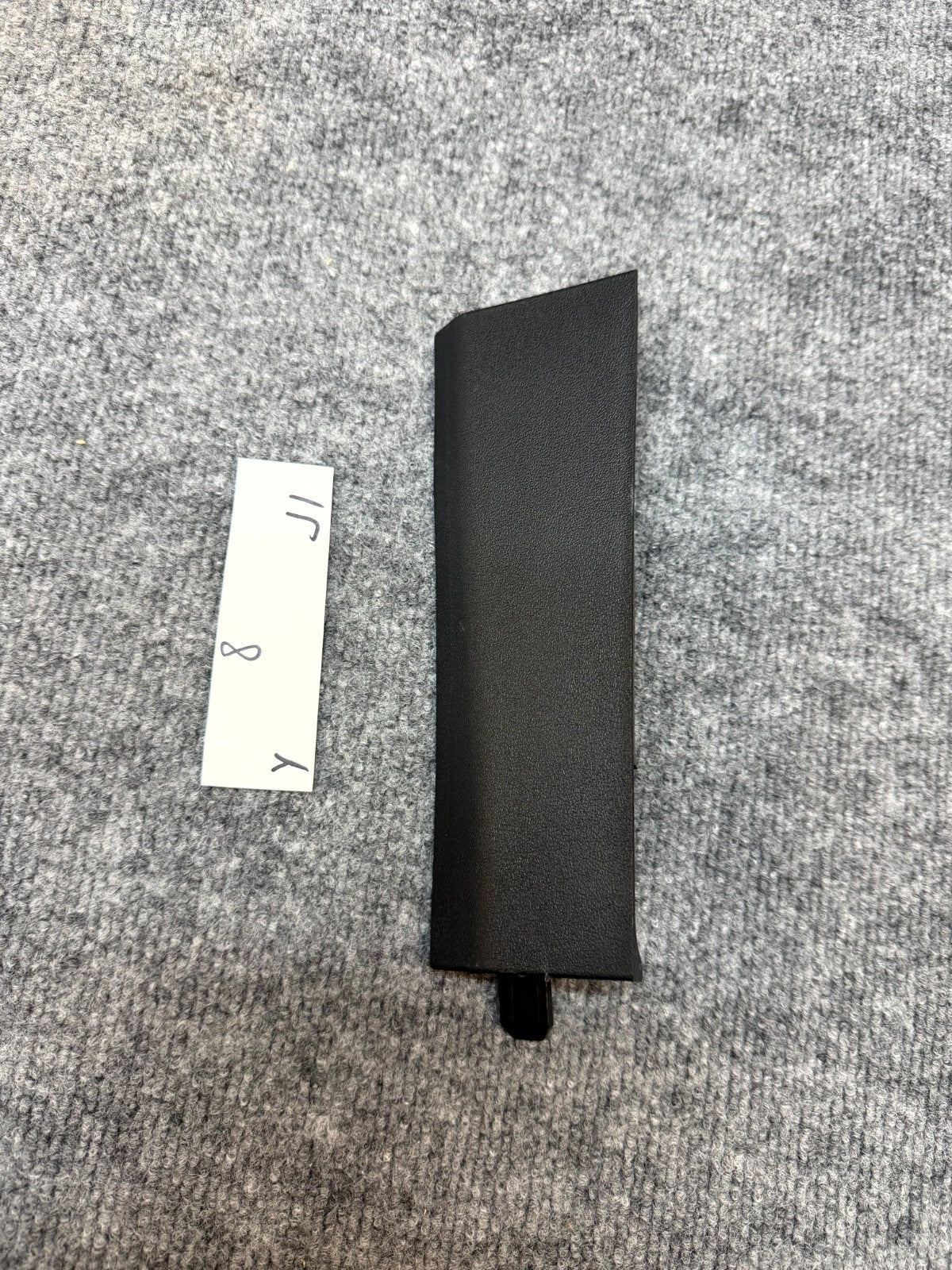 2020 - 2024 TESLA MODEL Y FRONT LEFT A-PILLAR MIDDLE TRIM COVER OEM 1494621-00-C