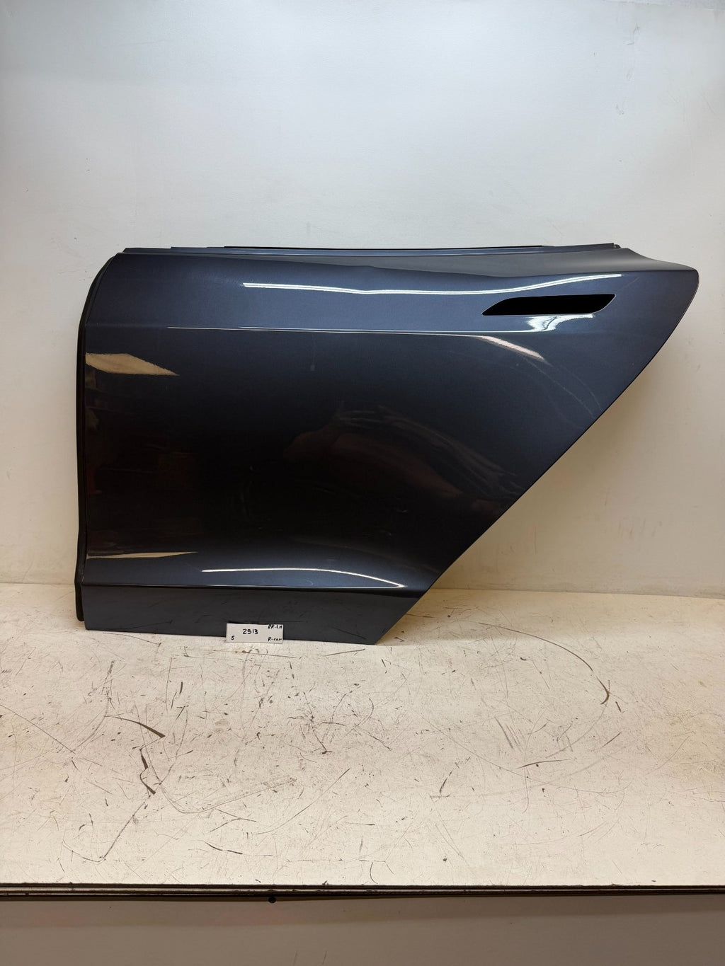 2012-2020 Tesla Model S Rear Left Driver Side Door Shell Panel