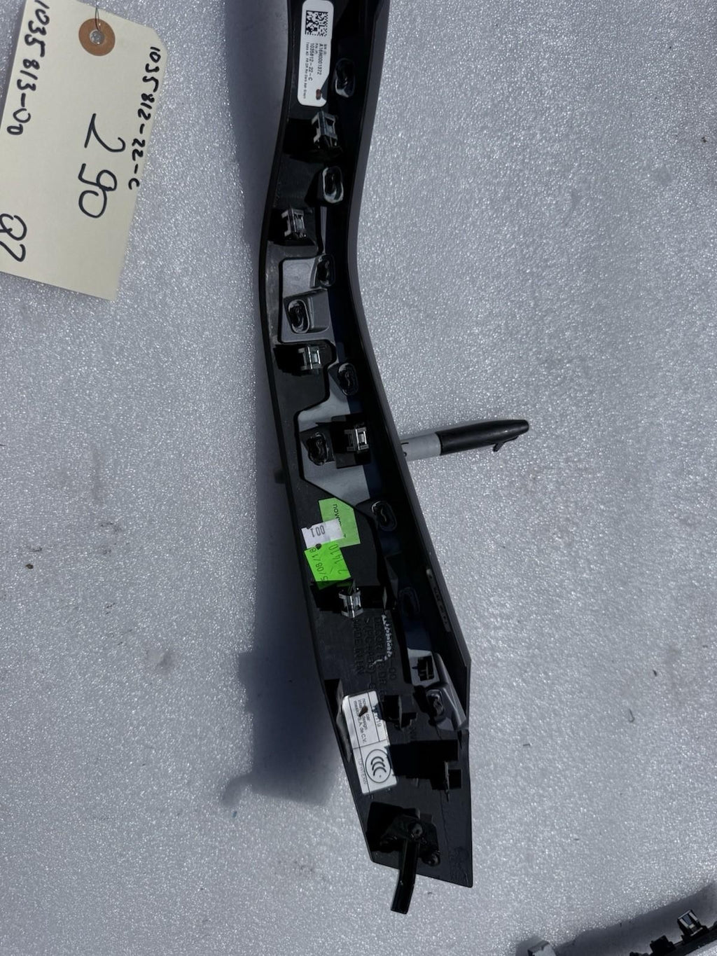 ♦️2016 - 2020 TESLA MODEL X FRONT RIGHT DOOR TRIM ASH BURL OEM, 1035812-09-C
