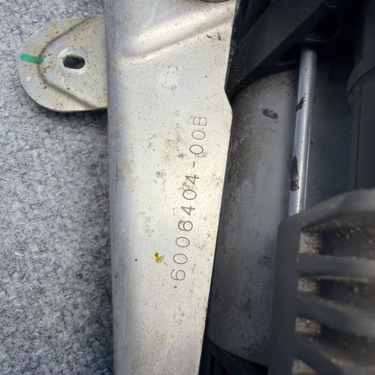 2012-2015 Tesla Model S Air Suspension Compressor Pump w/ Bracket 6006404-00-B
