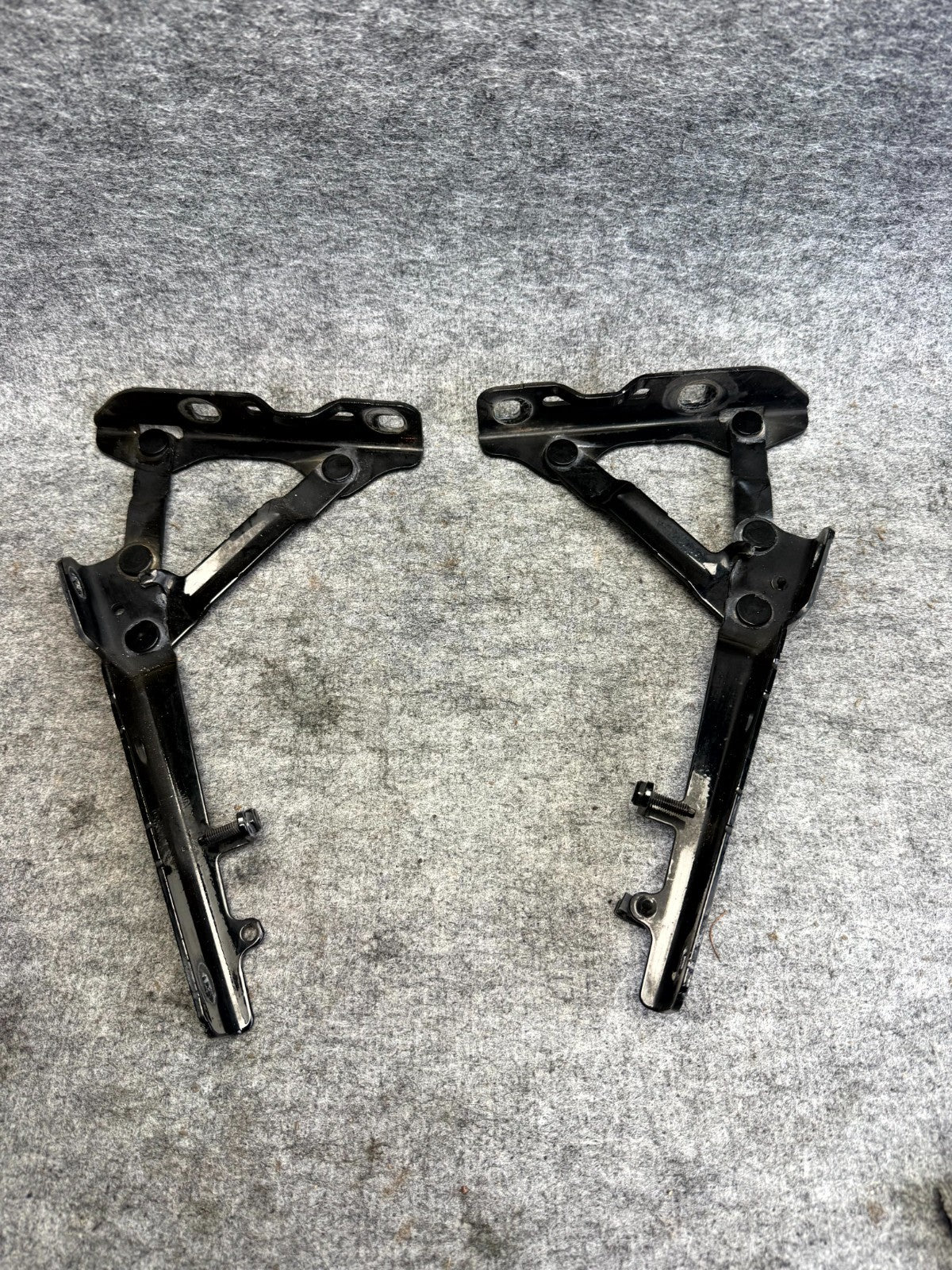 ♦️12-20 TESLA MODEL S FRONT LEFT & RIGHT SIDE DOOR HINGE SET OEM, 1029285-00-C