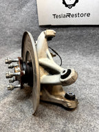 2017 - 2023 TESLA MODEL 3 REAR RIGHT SIDE SPINDLE KNUCKLE HUB OEM, 1044416-00-G
