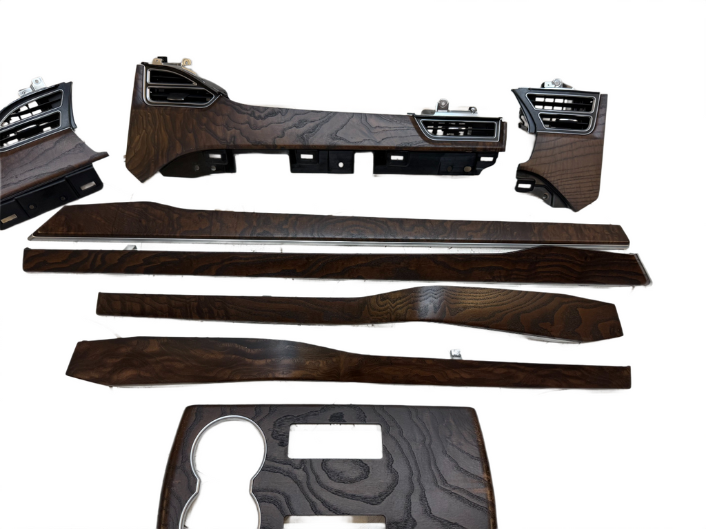 2016-2020 TESLA MODEL X INTERIOR DOOR MOLDING COVER & DASH PANEL SET OEM