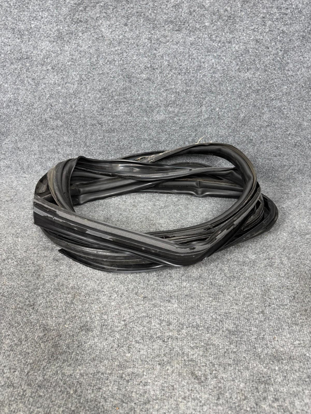 16-24 Tesla Model X Rear Left Driver Side Door Body Weatherstrip Rubber Seal OEM