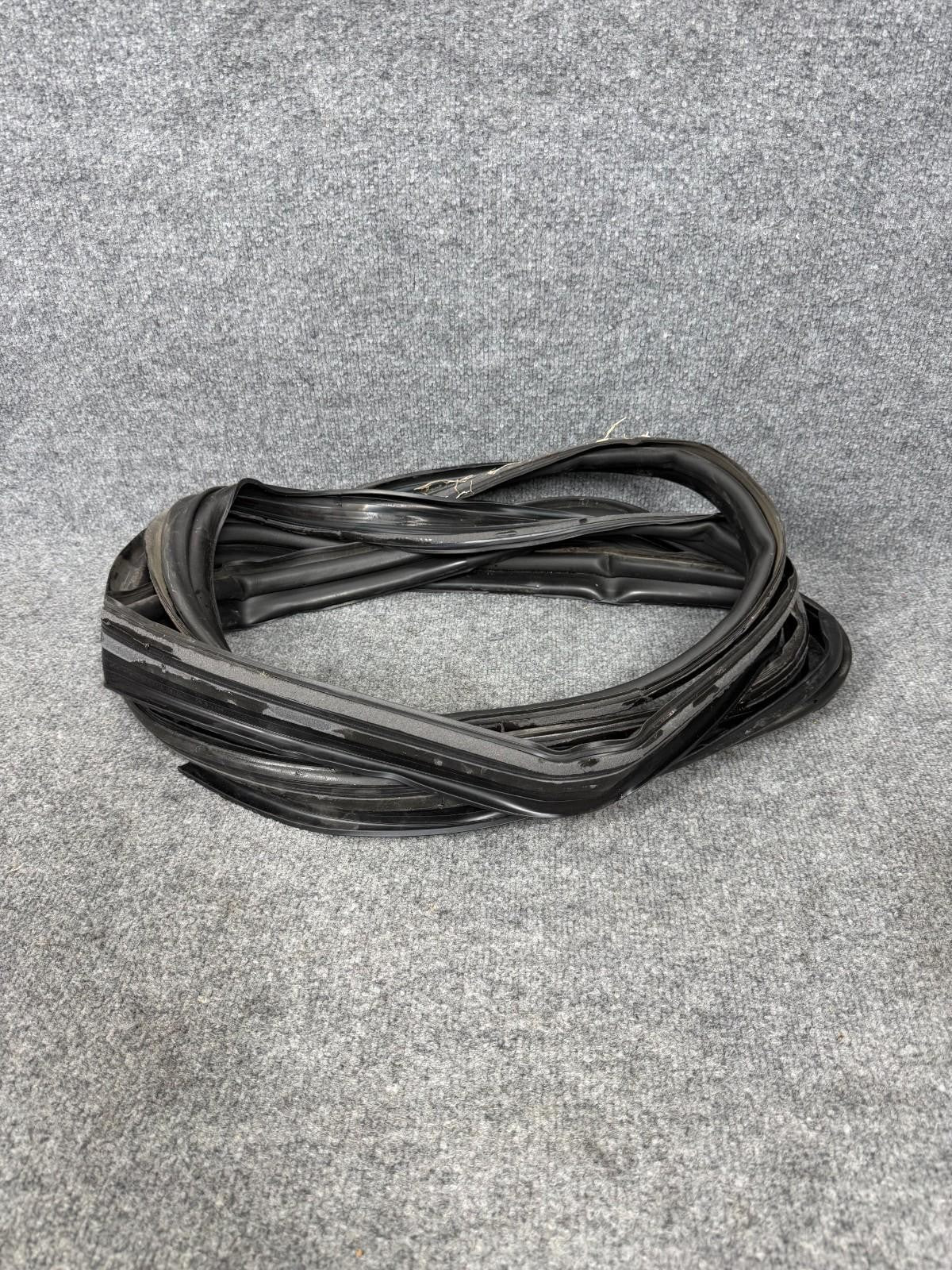 16-24 Tesla Model X Rear Left Driver Side Door Body Weatherstrip Rubber Seal OEM
