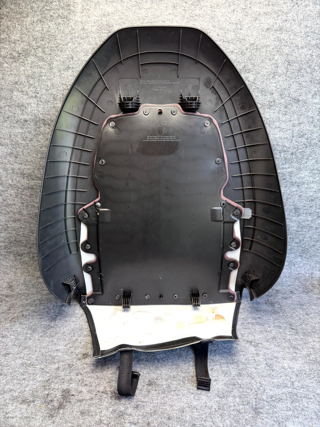 ♦️2017-2023 TESLA MODEL 3 FRONT LEFT SIDE SEAT BACK SHELL COVER OEM, 108896600A