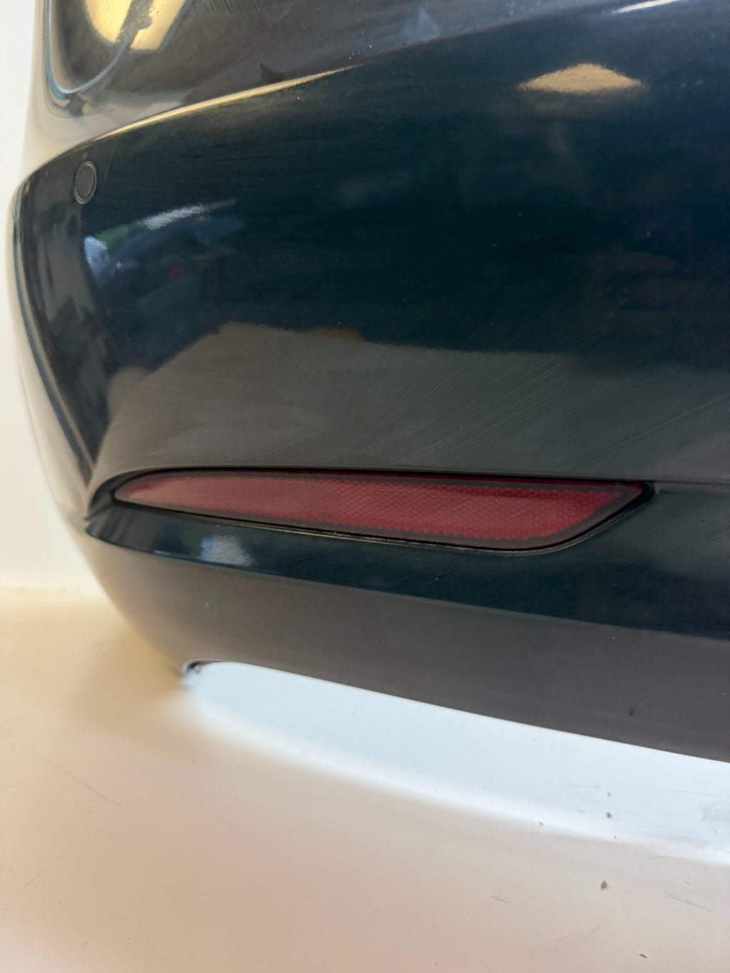 2017-2023 Tesla Model 3 M3 Rear Bumper Cover with Park Assist Sensor Black