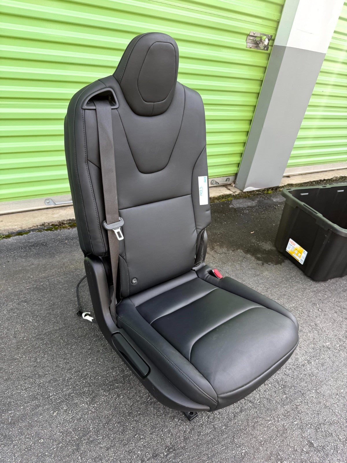 ♦️2016-2023 TESLA MODEL X 3 REAR RIGHT SIDE FULL SEAT ASSEMBLY OEM, 1495845-00-A